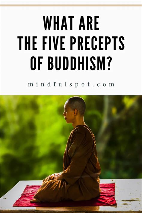 What Are The Five Precepts Of Buddhism Simple Explanation Mindful Spot