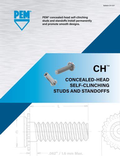 PEM® Six-Lobe Heavy Duty Clinch Studs - PENN Engineering - PDF Catalogs ...