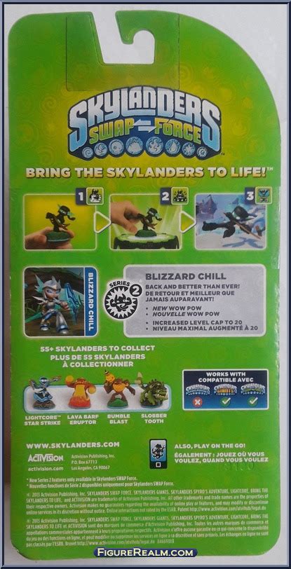 Blizzard Chill Skylanders Swap Force Basic Series Activision