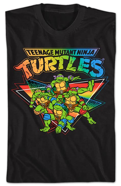 Retro Teenage Mutant Ninja Turtles T Shirt