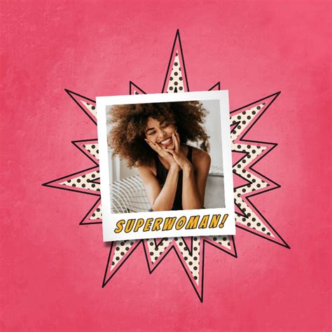 Zomaar Kaart You Re A SUPERWOMAN In Comic Stijl Kaartje2go