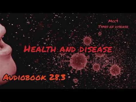 Types Of Disease Class Health And Disease Biology Audiobook