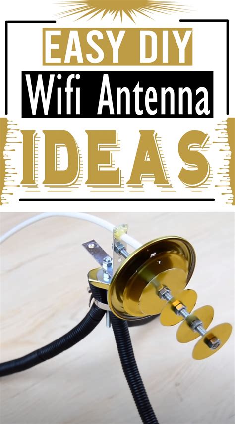 DIY Wifi Antenna To Boost Your Internet Connection - Teb DIY