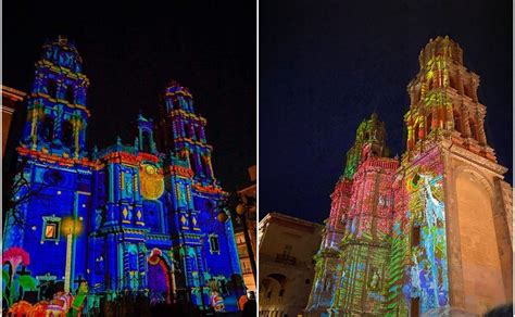 “Ofrenda de Luz”, el espectáculo de luces que iluminó la Catedral potosina | San Luis Potosí