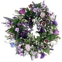 Floristik Co Uk Flower Wreath Artificial Wall Decoration Flowers