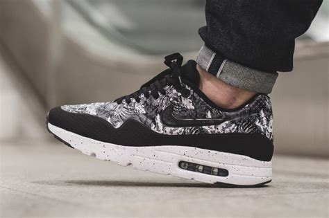 Nike Air Max 1 Ultra Moire Black White Floral Sneaker Bar Detroit