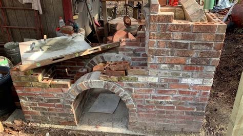 2 Of 3 Building Traditional Brick Blacksmith Forge YouTube