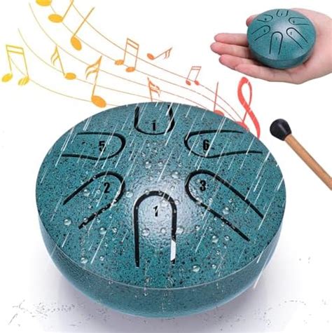 Amazon Steel Tongue Drum Rain Chime Rain Drum For Outside Garden