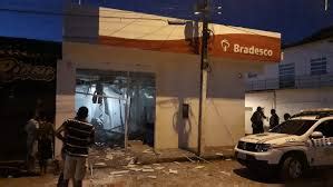 Bandidos explodem agência do Bradesco em Penalva O Imparcial