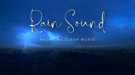 3 Hour Rain Sounds For Sleeping Storm Lighting Wind Waves Relax