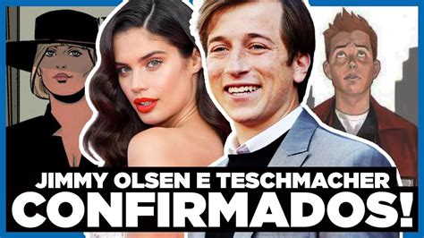 JIMMY OLSEN E EVE TESCHMACHER TEM ATORES CONFIRMADOS PARA O PAPEL EM