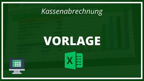 Kassenabrechnung Vorlage Excel