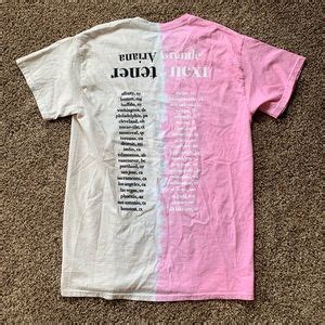 Ariana Grande Tops New Sweetener World Tour Split Tshirt Poshmark