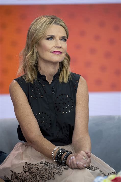 Savannah Guthrie Goes Sexy For Today Show In Low Cut Sleeveless Black Top And Chunky Heels The