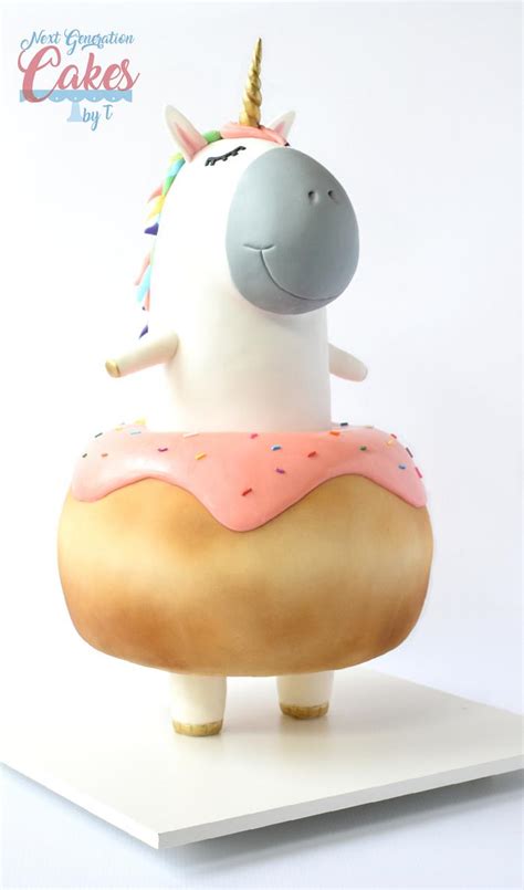 Cute Unicorn Decorated Cake By Teresa Davidson CakesDecor