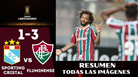 Sporting Cristal Fluminense Debut Marcelo En Copa Libertadores