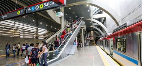 Trem da linha 1 do metrô de Salvador apresenta falha e é evacuado Metro 1