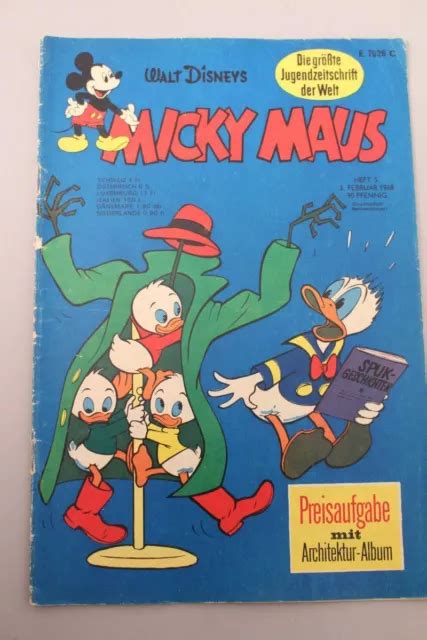 Walt Disney Mickey Mouse Comic Booklet Donald Duck February