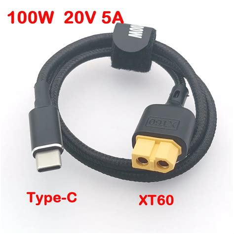 Xt Type C Adapter Usb C Male To Xt Charging Connector Cable