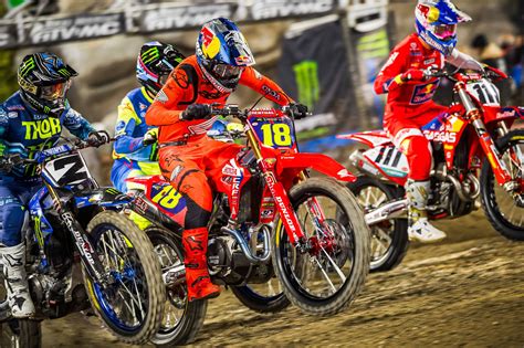 Classement Des Points Supercross 2024 AprÈs Le Tour 1 De 17