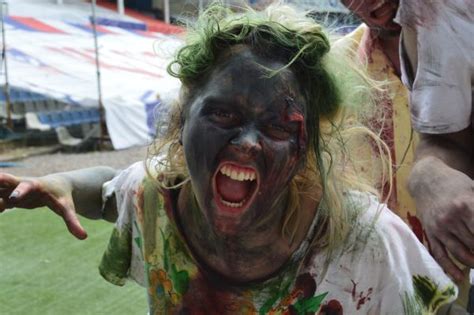 Atak zombie w Zabrzu ZOMBIE ESCAPE na stadionie Górnika Zabrze