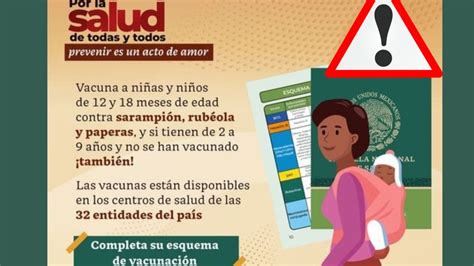 Piden A Padres Verificar Que Sus Hijos Tengan Sus Vacunas En Especial