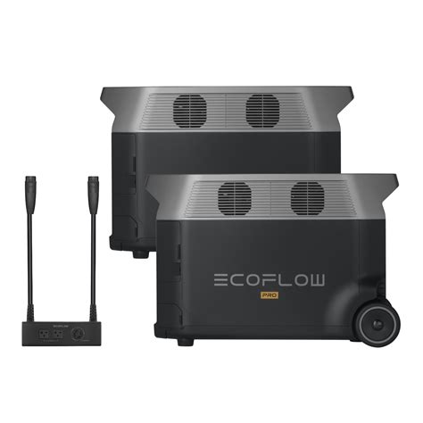 EcoFlow DELTA Pro + Double Voltage Hub + EcoFlow Delta Pro Extra ...