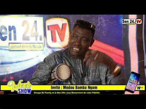 Week Show Invit Modou Bamba Ngom Youtube