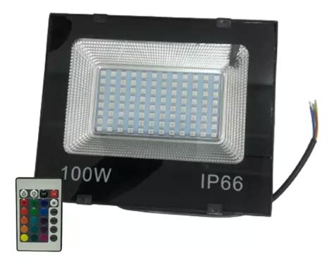 Refletor W Rgb Holofote De Led Ip Bivolt Cores Parcelamento