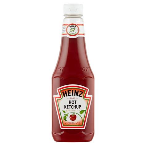 Heinz Hot Ketchup 570 G Tesco Online Tesco From Home Tesco Doboz