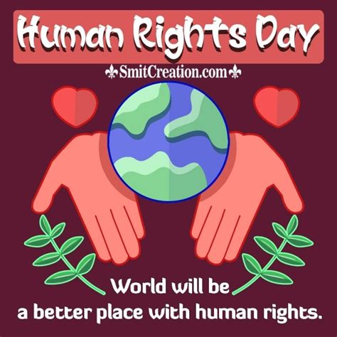 Human Rights Day Slogan In English - SmitCreation.com