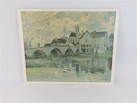 KUNSTDRUCK Alfred Sisley Brücke von Moret sur Loing Kaufen auf Ricardo