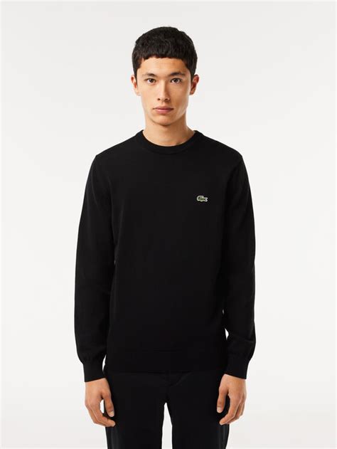 Lacoste Pullover Ah Schwarz Regular Fit Modivo At