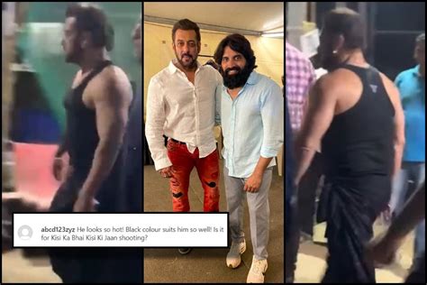 Salman Khan Wraps Shoot Of Kisi Ka Bhai Kisi Ki Jaan His Lungi Clad