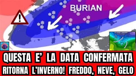 Meteo Italia Giuliacci Questa E La Data Confermata Per Il Ritorno