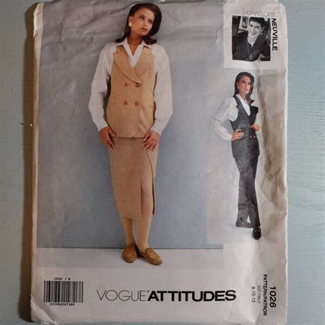 Vogue Vest Patterns Etsy