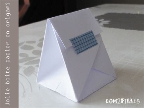 DIY Une Boite En Papier