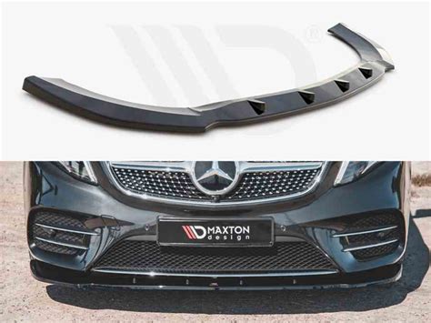 Maxton Front Splitter V2 Mercedes Benz V Class Amg Line W447 Facelift 2019 Textured For