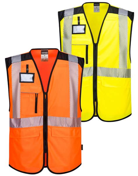 Portwest PW3 Hi Vis Executive Vest PW309 Harvey Supplies