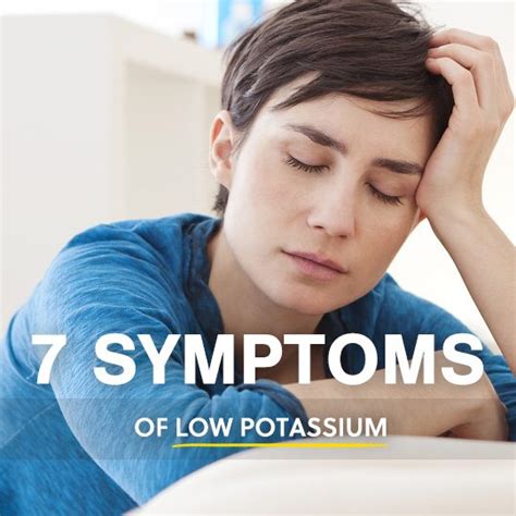 7 Symptoms of Low Potassium (Listen to Your Body) - Healthwholeness