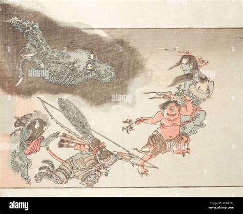 Japanese Oni Art