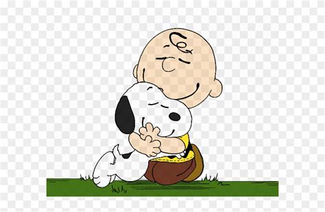 Charlie Brown And Snoopy Hugging