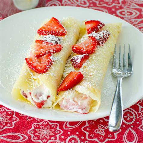 Creamy Strawberry Crepes Real Mom Kitchen