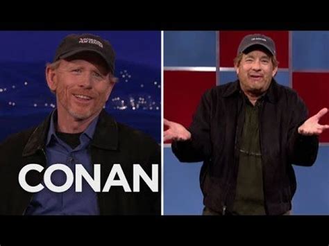 Ron Howard On Tom Hanks' Impression Of Him - CONAN on TBS | Tom hanks ...