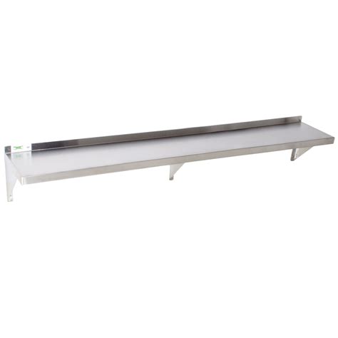 Regency Gauge Stainless Steel X Solid Wall Shelf