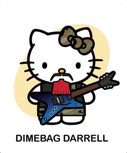 Hello Kitty Guitarists On Behance In 2021 Hello Kitty Guitar Hello