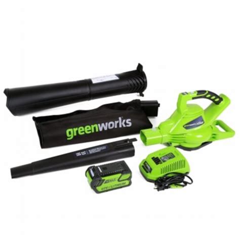 Greenworks 24322 40v Gmax Digipro Brushless Blower With 40ah Battery And Charger 1 Ralphs