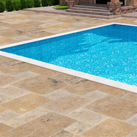 Premium Select Country Classic Travertine Tumbled Paver