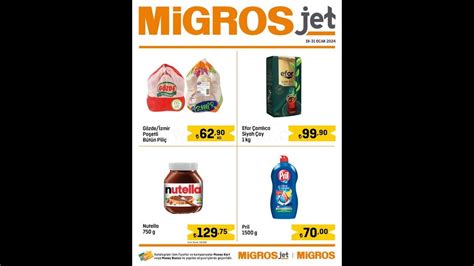 Migros Jet Kampanyalar 18 31 Ocak 2024 YouTube