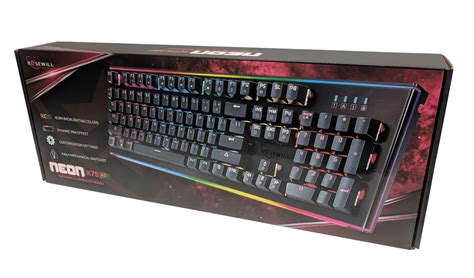 Rosewill Rgb Mechanical Gaming Keyboard With Kailh Blue Switches Neon K75 V2 - Boyd Notin1984